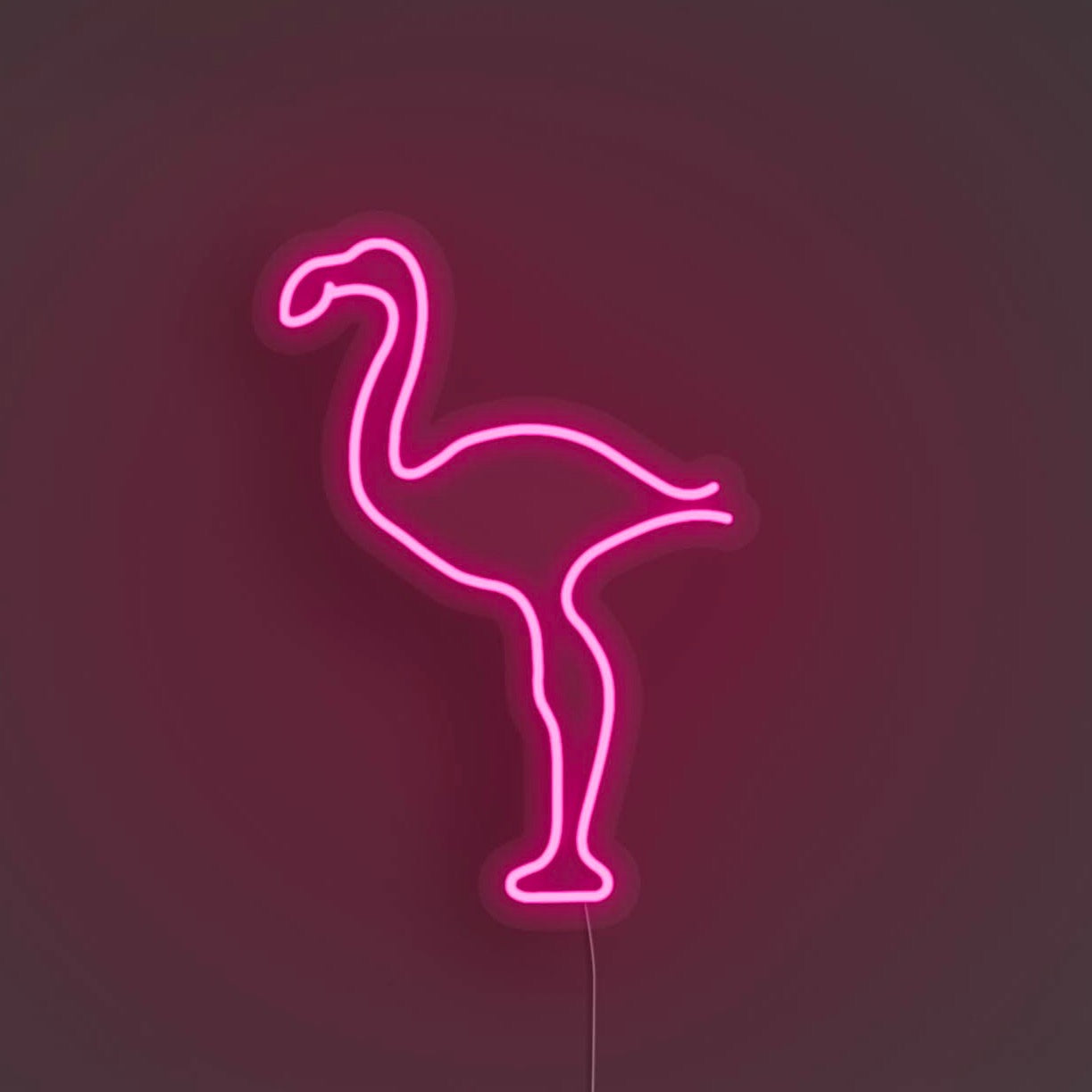 Flamingo LED Neon Sign vista 1
